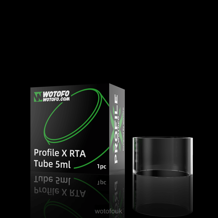 N2JLX391 - WOTOFO UK Wotofo PROFILE X TANK TUBE STRAIGHT PCTG 5ML
