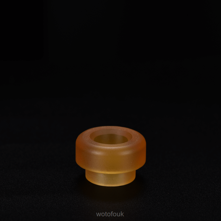 N2JLX398 - WOTOFO vape mod Wotofo RECURVE DUAL RDA 810 DRIP TIP CLEAR FROSTED