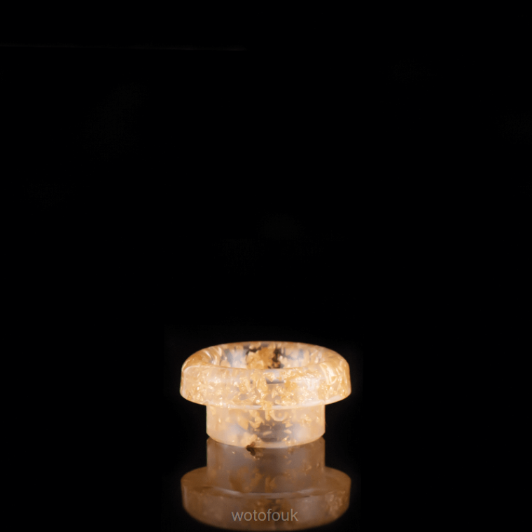 N2JLX408 - WOTOFO vape mod Wotofo 810 DRIP TIP PROFILE M GOLD