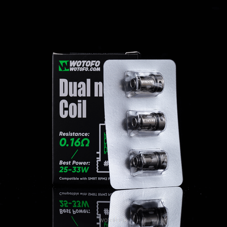 N2JLX384 - WOTOFO London Wotofo SMRT RPM2 POD COIL D34 NET MESH 3PCS