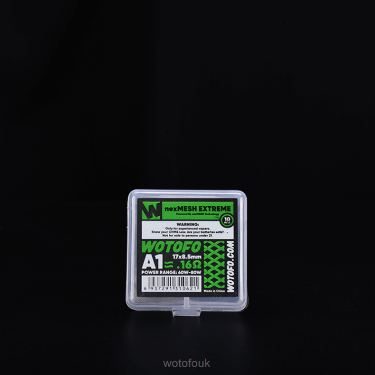 N2JLX313 - WOTOFO vape UK Wotofo NEXMESH FOR PROFILE 1.5 AND RDTA NEXMESH CLAPTON 5PCS