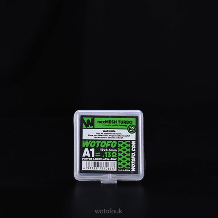 N2JLX313 - WOTOFO vape UK Wotofo NEXMESH FOR PROFILE 1.5 AND RDTA NEXMESH CLAPTON 5PCS