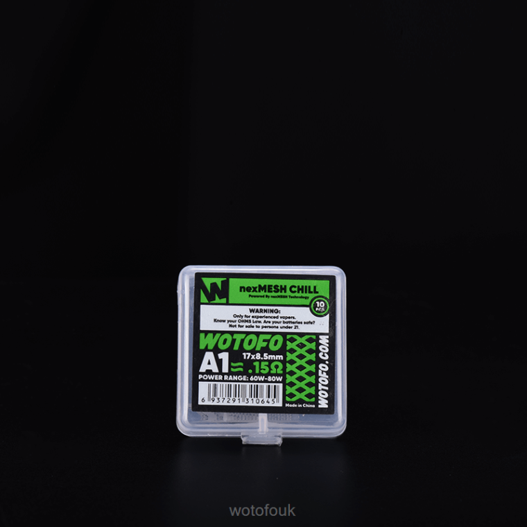 N2JLX313 - WOTOFO vape UK Wotofo NEXMESH FOR PROFILE 1.5 AND RDTA NEXMESH CLAPTON 5PCS