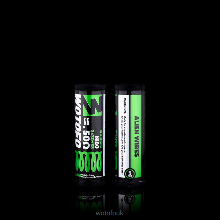 N2JLX314 - WOTOFO London Wotofo PREBUILT COILS DUAL CORE FUSED CLAPTON 0.28 OHM 10PCS