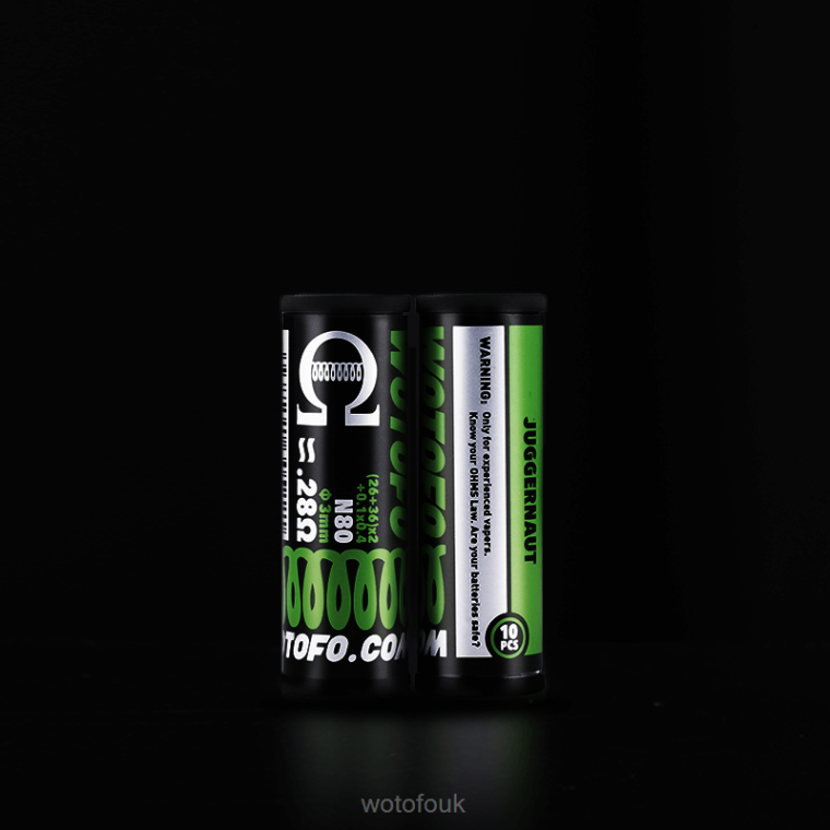 N2JLX314 - WOTOFO London Wotofo PREBUILT COILS DUAL CORE FUSED CLAPTON 0.28 OHM 10PCS