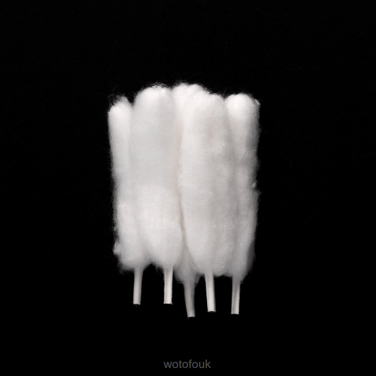 N2JLX348 - WOTOFO vape mod Wotofo XFIBER COTTON FOR ID COIL 5MM THICK 10PCS