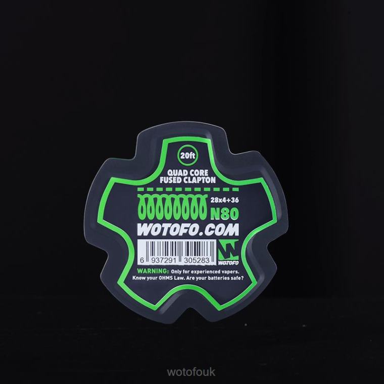 N2JLX357 - WOTOFO vape review Wotofo PREBUILT WIRE SPOOL QUAD CORE FUSED CLAPTON
