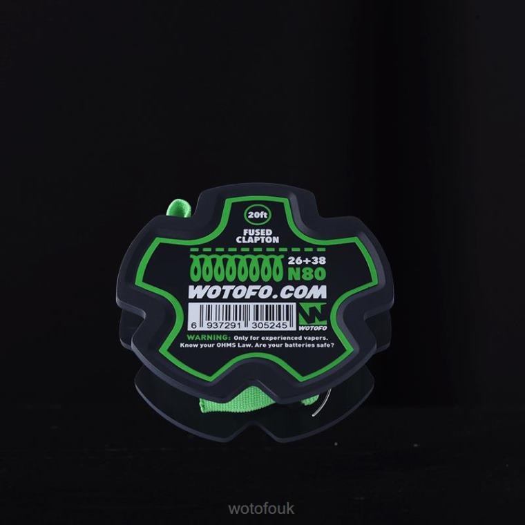N2JLX360 - WOTOFO shop Wotofo PREBUILT WIRE SPOOL FUSED CLAPTON