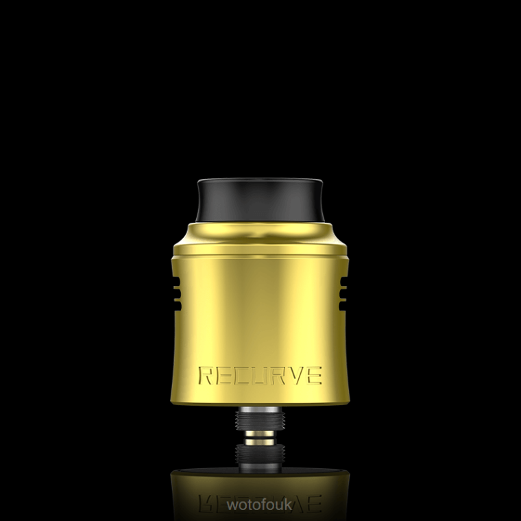N2JLX199 - WOTOFO vape flavours Wotofo RECURVE V2 RDA GOLD