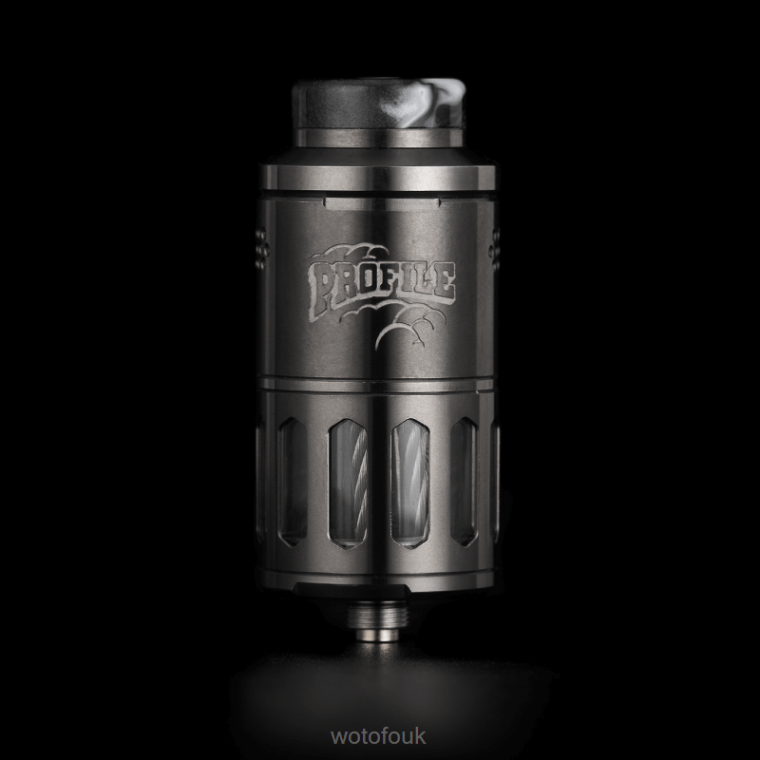 N2JLX266 - WOTOFO vape pods Wotofo PROFILE RDTA GUNMETAL