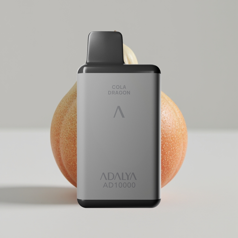 Adalya AD 10000 Puffs Disposable Vape Cola Dragon Space Gray USB-C Rechargeable