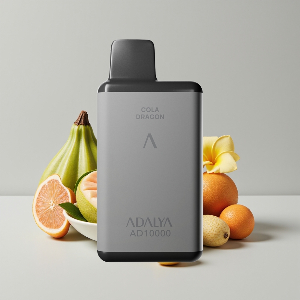 Adalya AD 10000 Puffs Disposable Vape Hawaii Space Gray USB-C Rechargeable