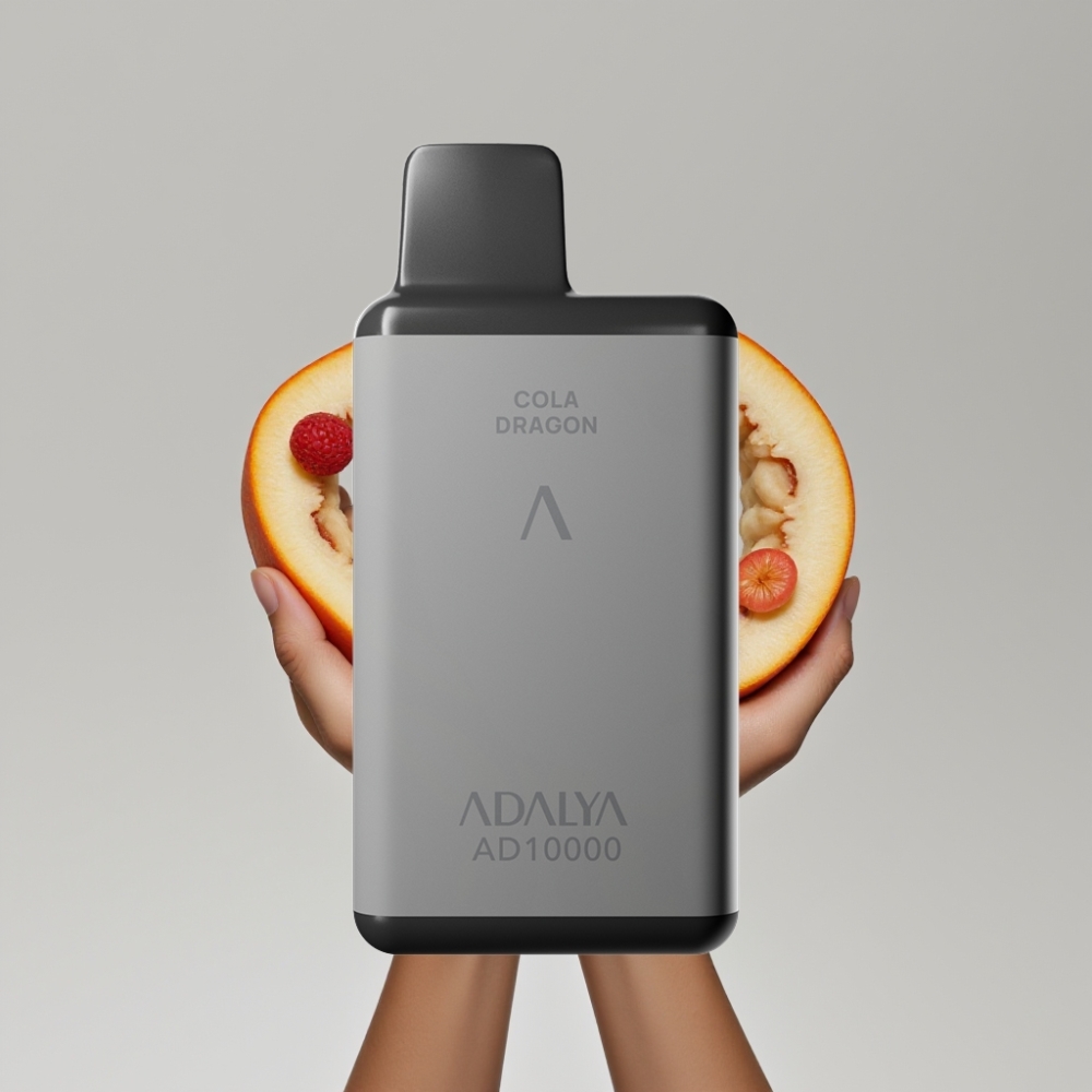 Adalya AD 10000 Puffs Disposable Vape Love 66 Space Gray USB-C Rechargeable