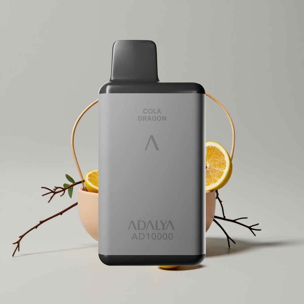 Adalya AD 10000 Puffs Disposable Vape Space Gray English Lord USB-C Rechargeable