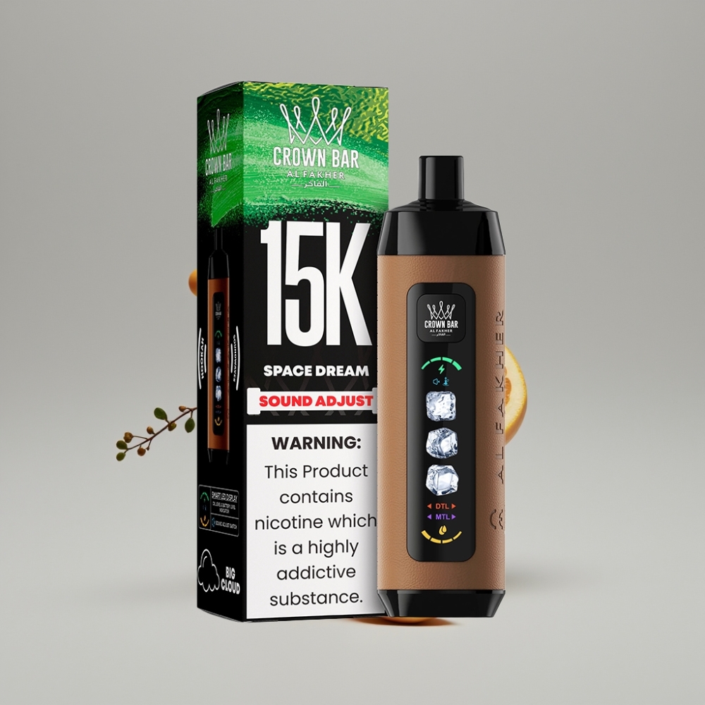 Al Fakher 15K Ice Adjust Clouds Disposable Device Space Dream 22mL 850mAh Mesh Coil