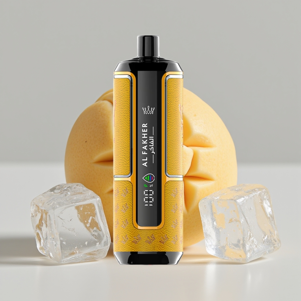 Al Fakher Crown Bar 15K Hypermax 22ml Mango Ice Disposable Vape Kit
