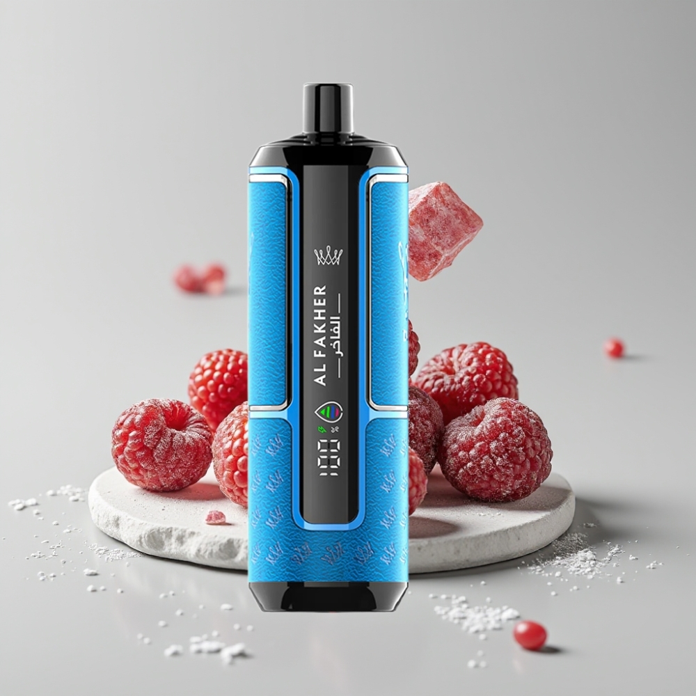 Al Fakher Crown Bar 15K Hypermax Disposable Vape Kit Berry Ice 22ml 600mAh