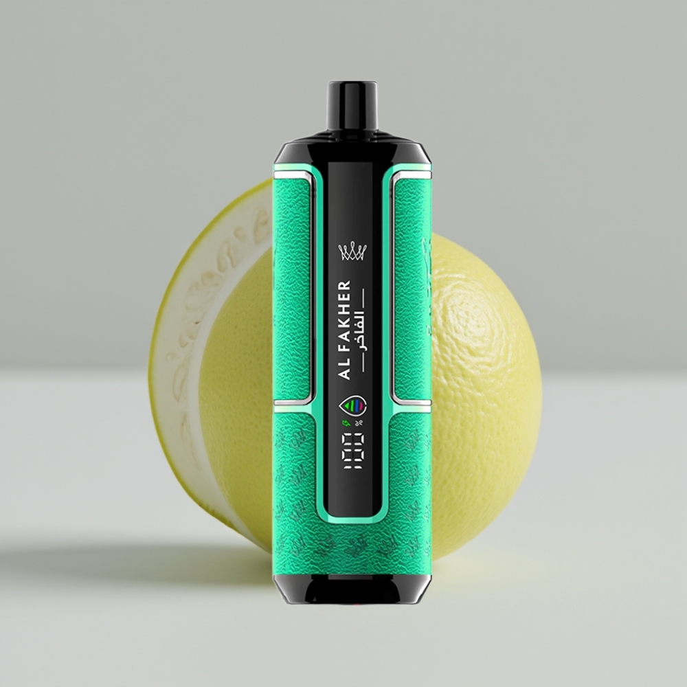 Al Fakher Crown Bar 15K Hypermax Disposable Vape Kit Lemon Lime 22ml 600mAh