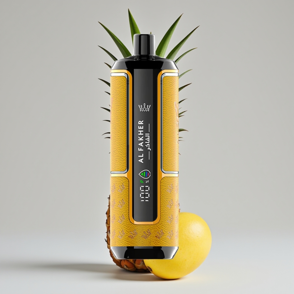 Al Fakher Crown Bar 15K Hypermax Disposable Vape Kit Mango Pineapple 22ml 600mAh