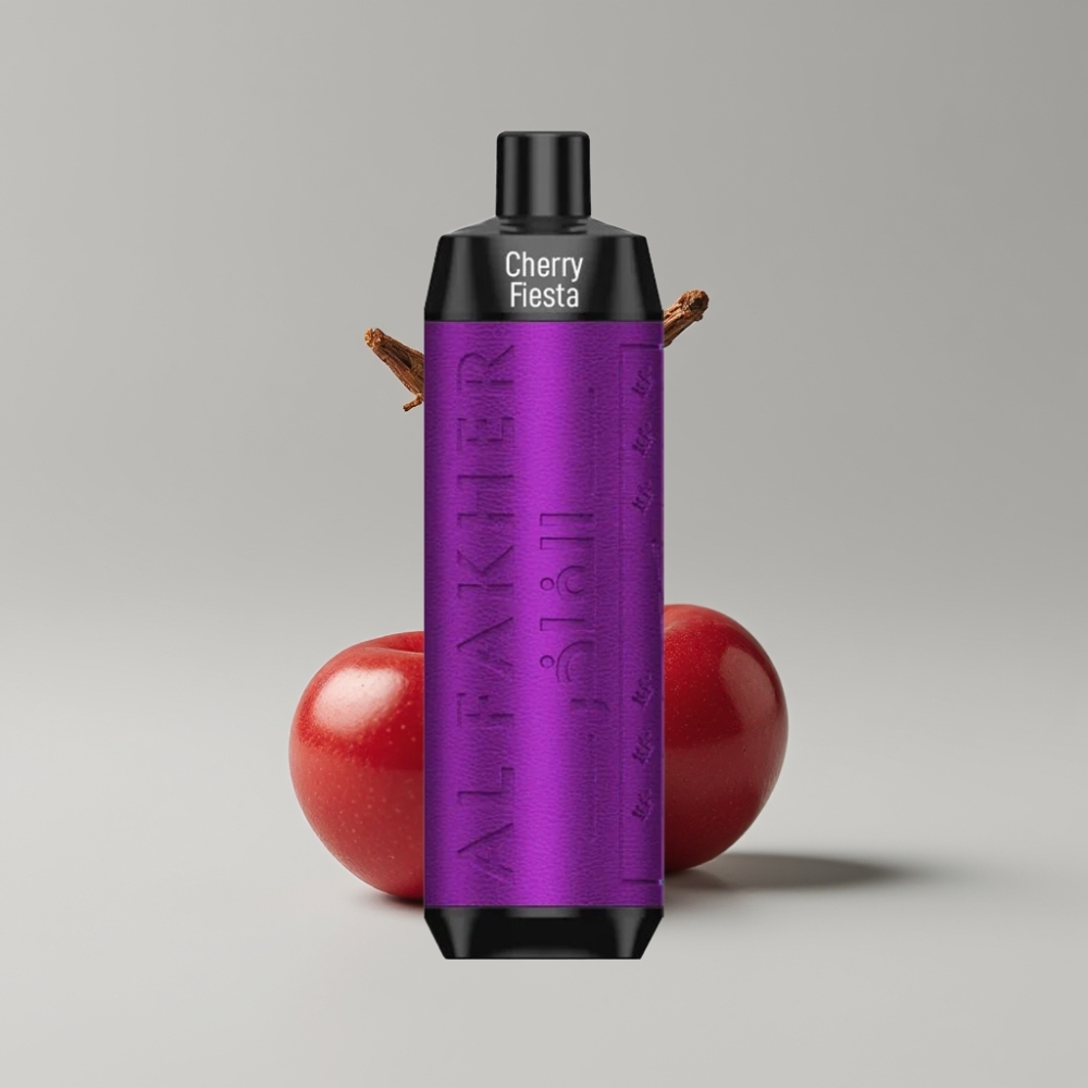 Al Fakher Crown Bar 8000 Disposable Vape Cherry Fiesta 18ml USB-C
