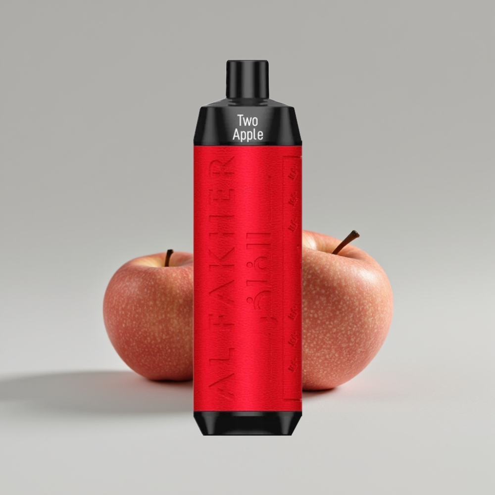 Al Fakher Crown Bar 8000 Puffs Crystal Disposable Vape Two Apple 18ml 5mg