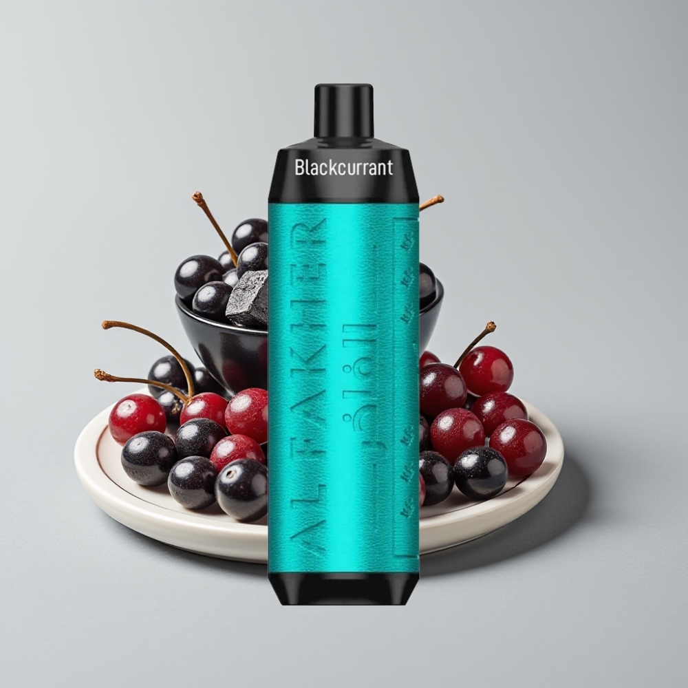 Al Fakher Crown Bar 8000 Puffs Disposable Vape Black Currant Ice 18mL 5mg