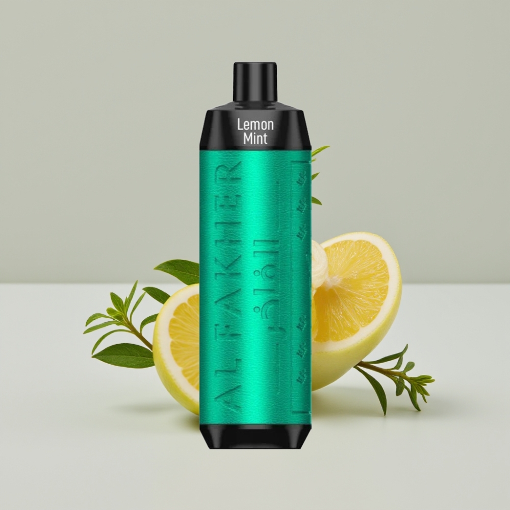 Al Fakher Crown Bar 8000 Puffs Disposable Vape Lemon Mint 18mL 5% USB-C