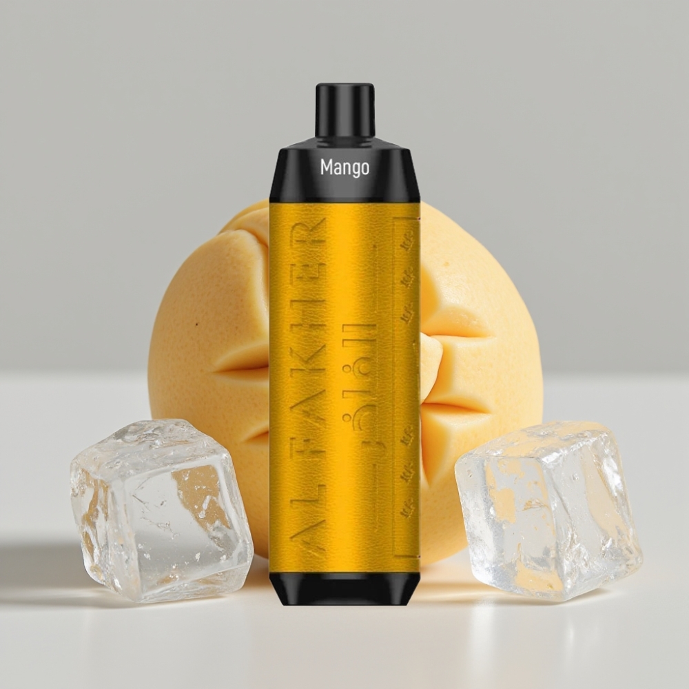 Al Fakher Crown Bar 8000 Puffs Disposable Vape Mango Ice 18mL USB-C
