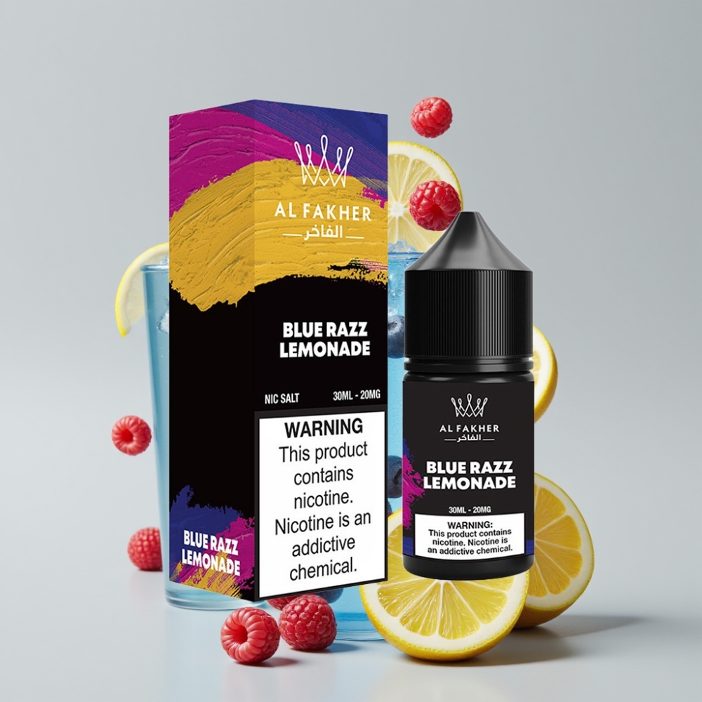 AL Fakher Nicotine Salt 30ml Blue Razz Lemonade 20mg