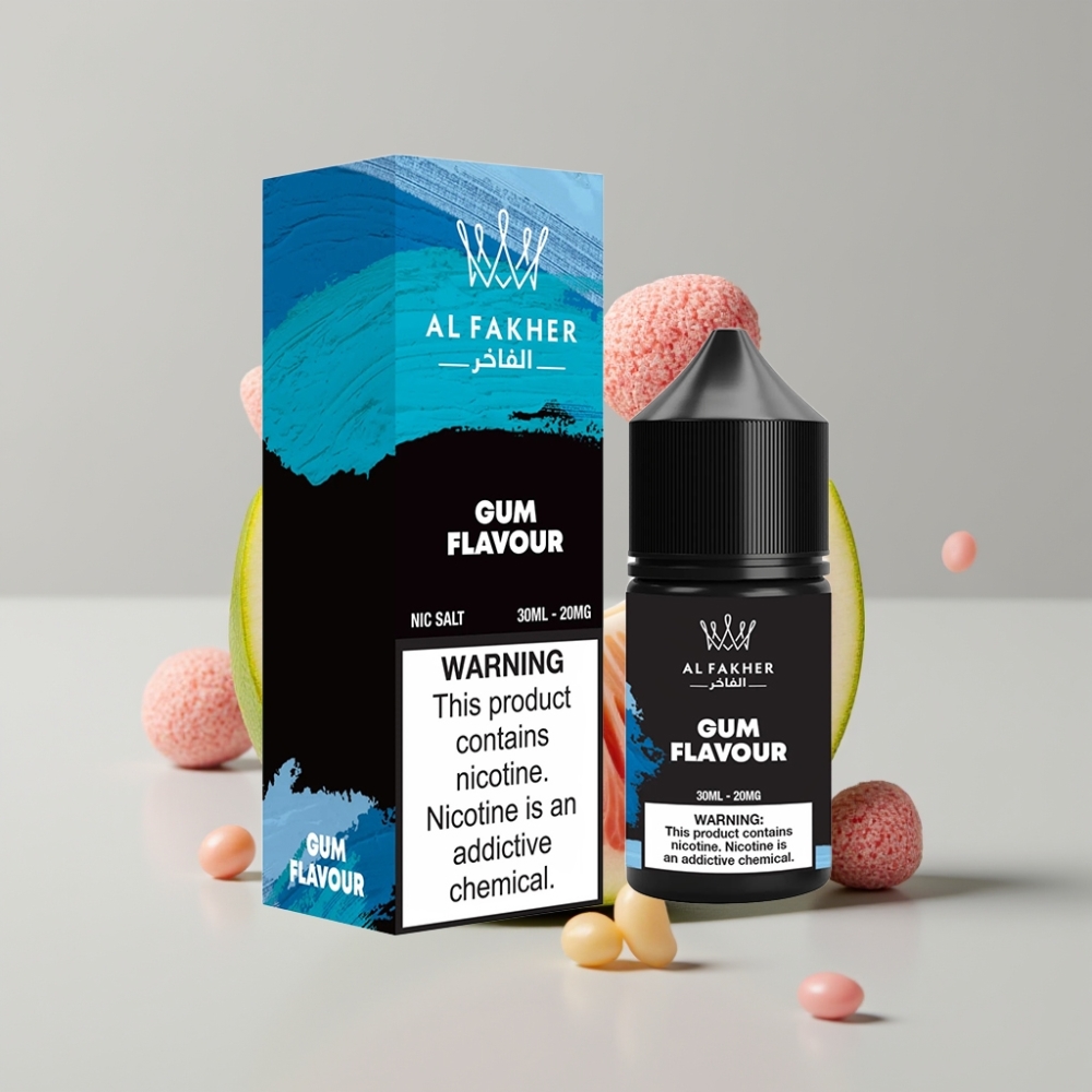 AL Fakher Nicotine Salt 30ml Gum Flavour 20mg Pod Vape Liquid