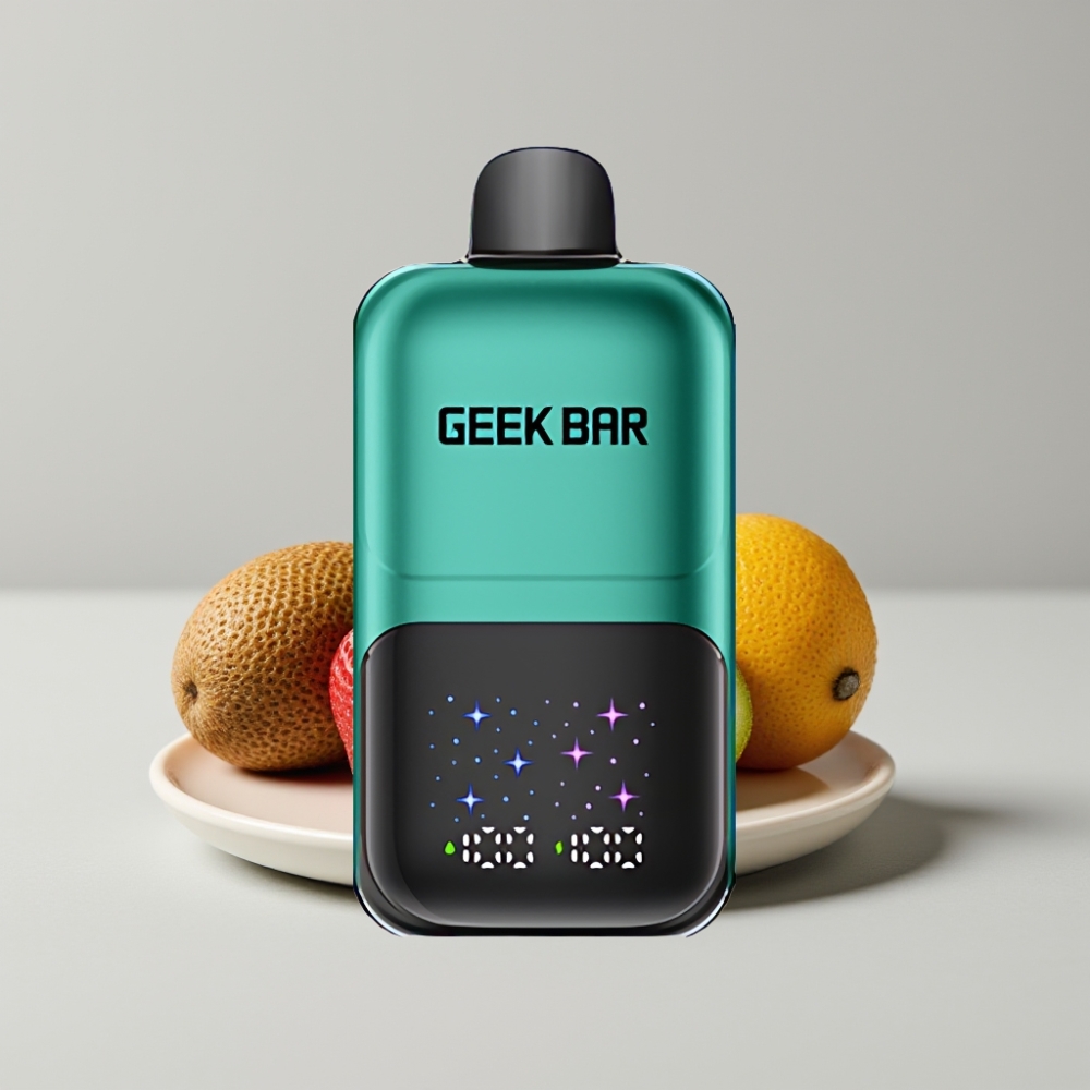 GEEK BAR 2GO Strawberry & Kiwi 50000 Puffs Dual Tanks Rechargeable