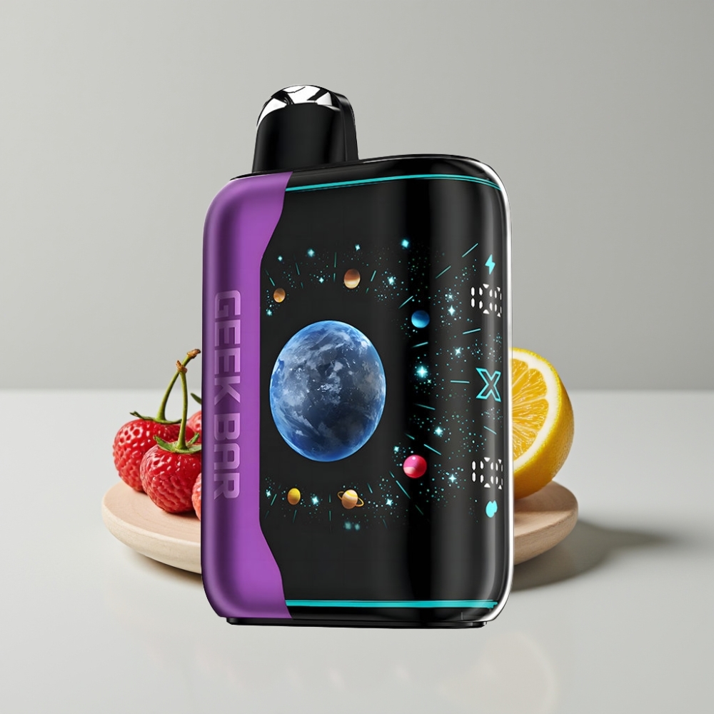 GEEK BAR Platinum 25000 Puffs Dual Mesh Coil Berry Cherry Lime Disposable Vape