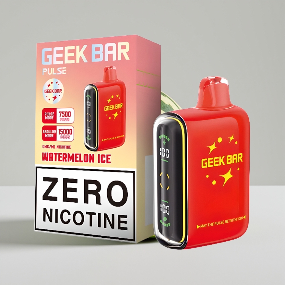 Geek Bar Pulse 15000 Puffs Disposable Vape 16ML USB Type-C
