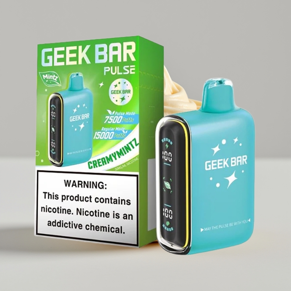 Geek Bar Pulse 15000 Puffs Mintz Edition 16ML USB Type-C