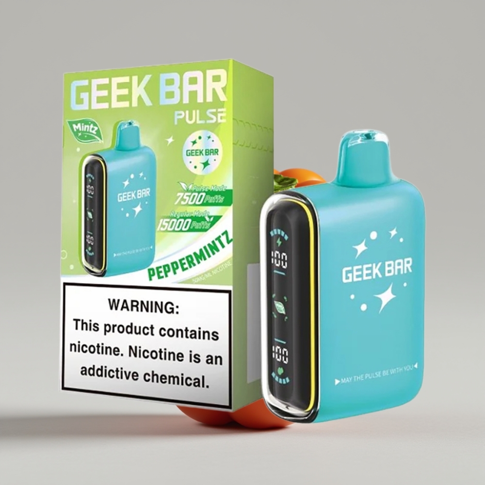 Geek Bar Pulse 15000 Puffs Mintz Edition 16ML USB Type-C
