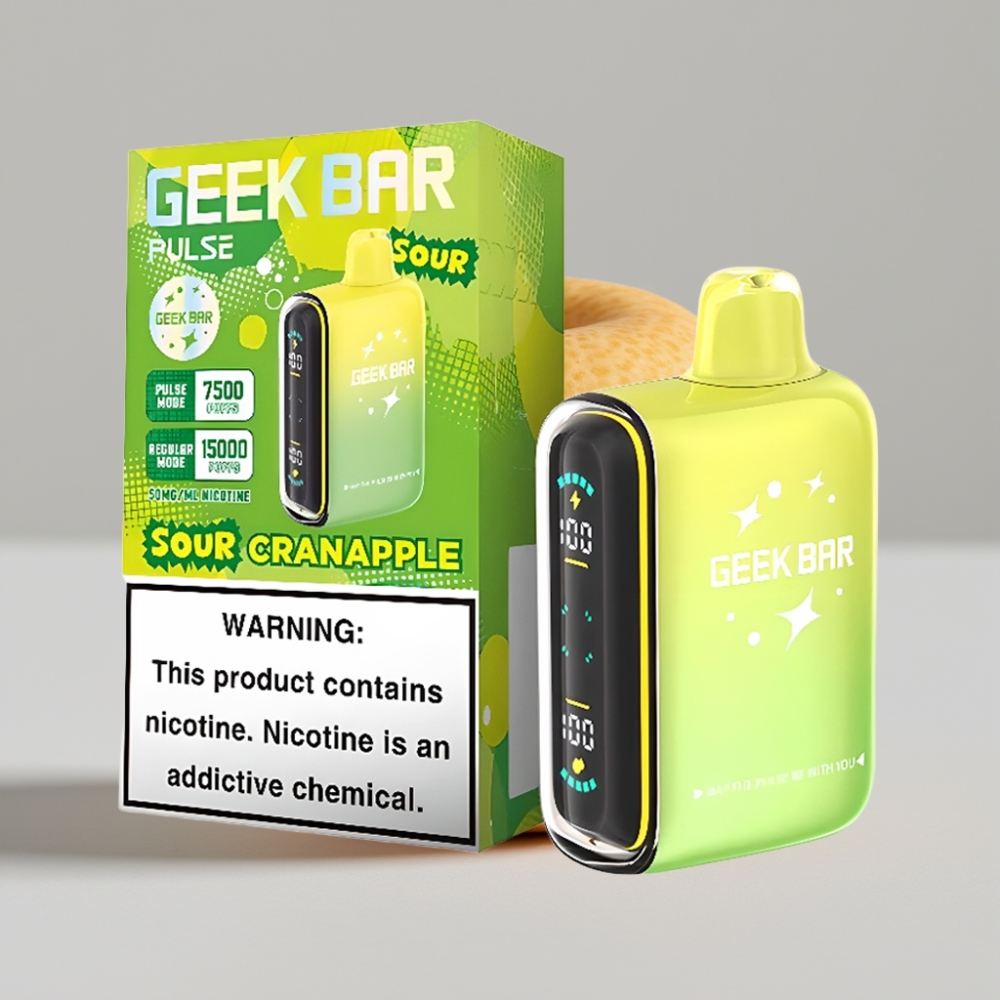 Geek Bar Pulse 15000 Puffs Sour Edition 16ML USB Type-C
