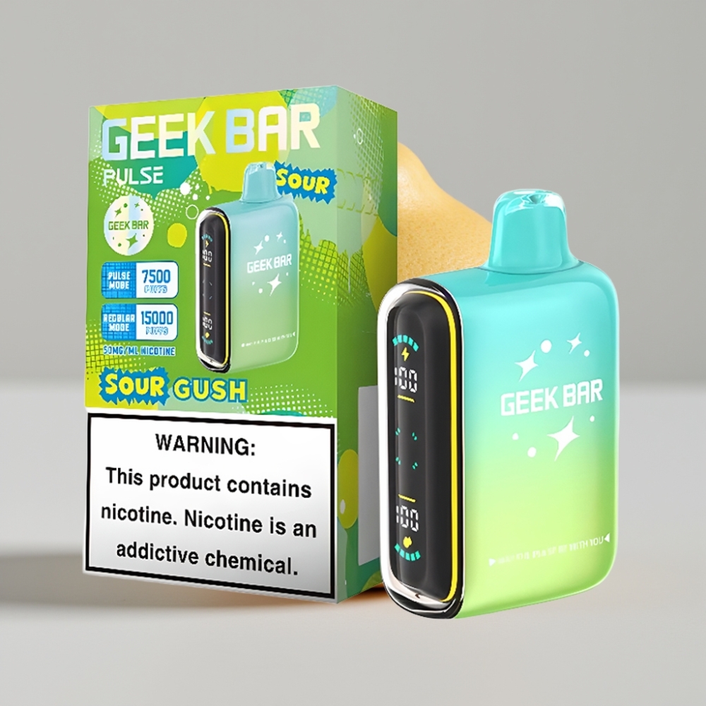 Geek Bar Pulse 15000 Puffs Sour Edition 16ML USB Type-C