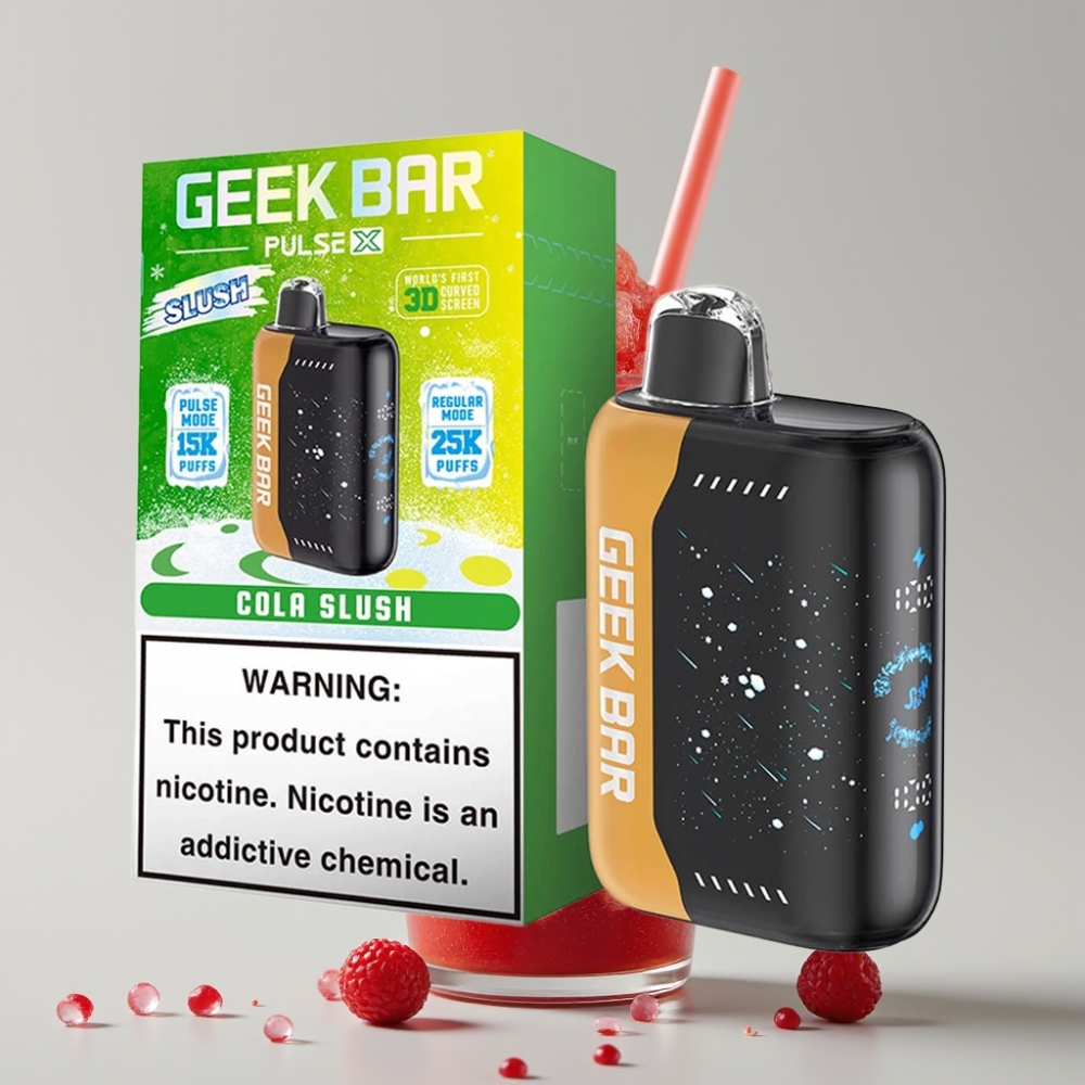 Geek Bar Pulse X 25000 Puffs Slush Edition Disposable Vape with 18mL E-Liquid & Dual Mesh Coil