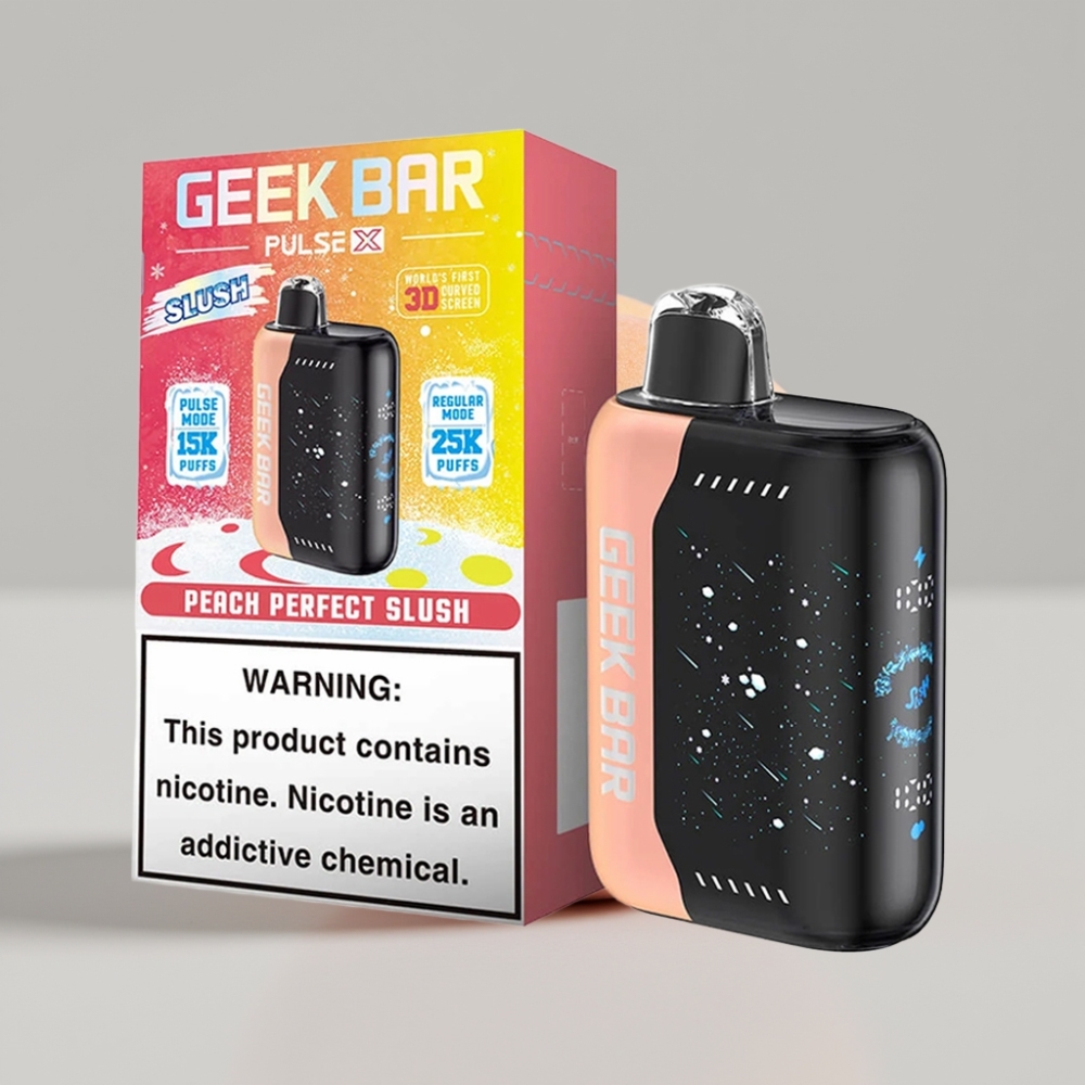 Geek Bar Pulse X 25000 Puffs Slush Edition Disposable Vape with 18mL E-Liquid & Dual Mesh Coil