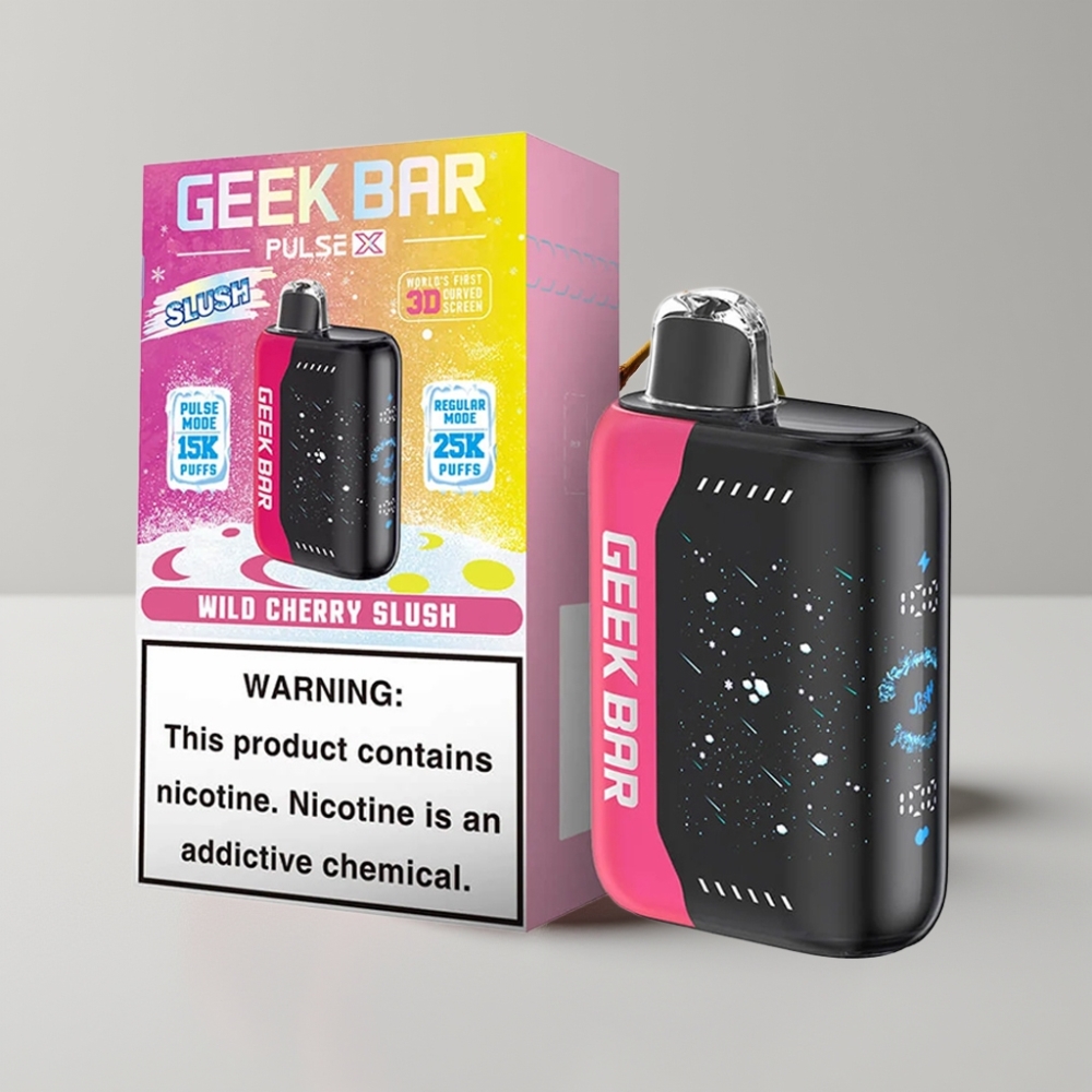 Geek Bar Pulse X 25000 Puffs Slush Edition Disposable Vape with 18mL E-Liquid & Dual Mesh Coil