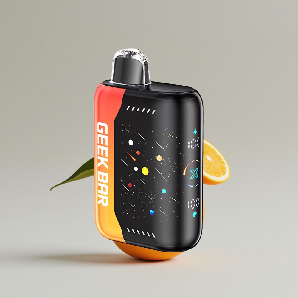 GEEK BAR Pulse X 42K Puffs Meteor Edition Orange Dragon with Dual Mesh Coil & Fast-Charging