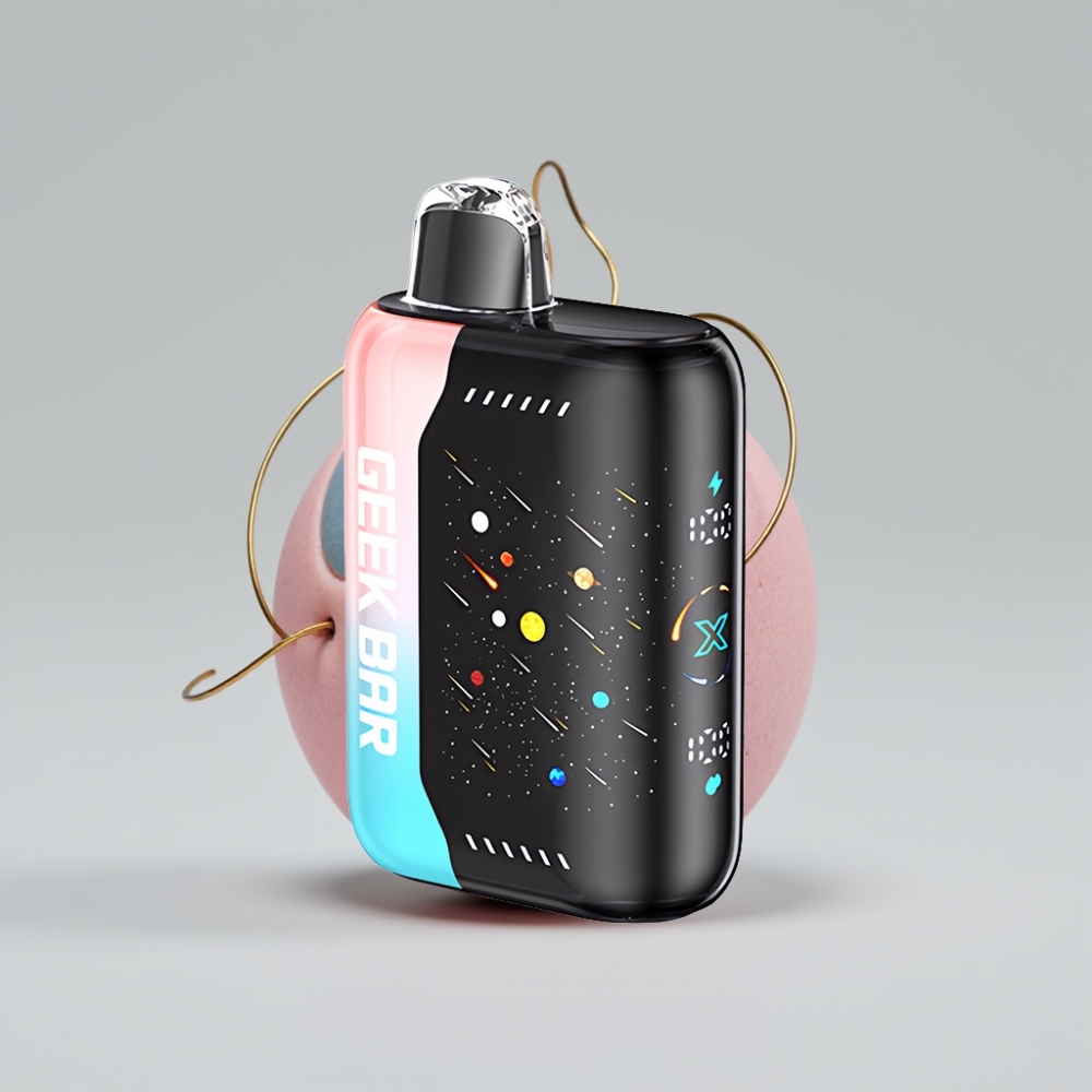 GEEK BAR Pulse X 42K Puffs Meteor Edition Pink & Blue with Dual Mesh Coil & Adjustable Airflow