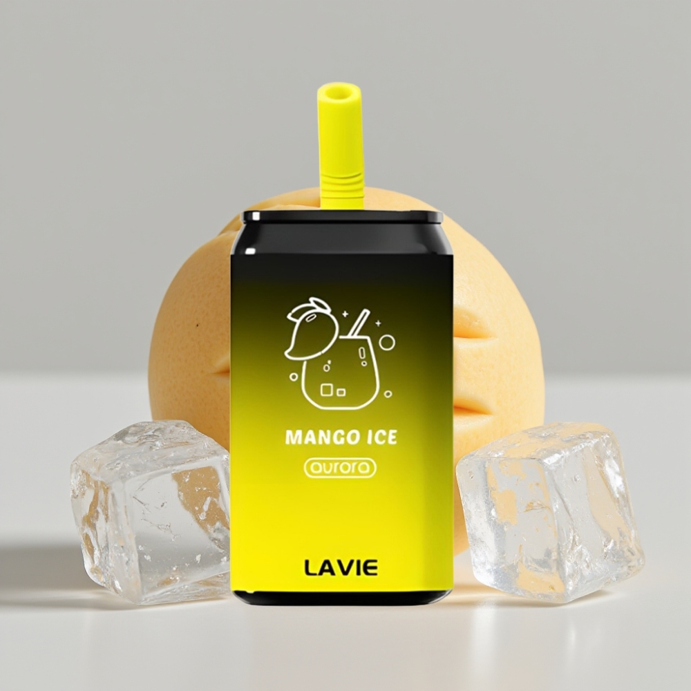 LAVIE Aurora 11000 Puffs Disposable Vape Mango Ice 22ML Type C Rechargeable