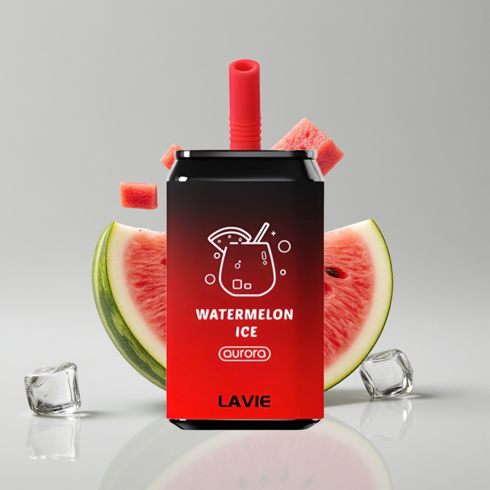 LAVIE Aurora 11000 Puffs Disposable Vape Watermelon Ice Rechargeable 22ML