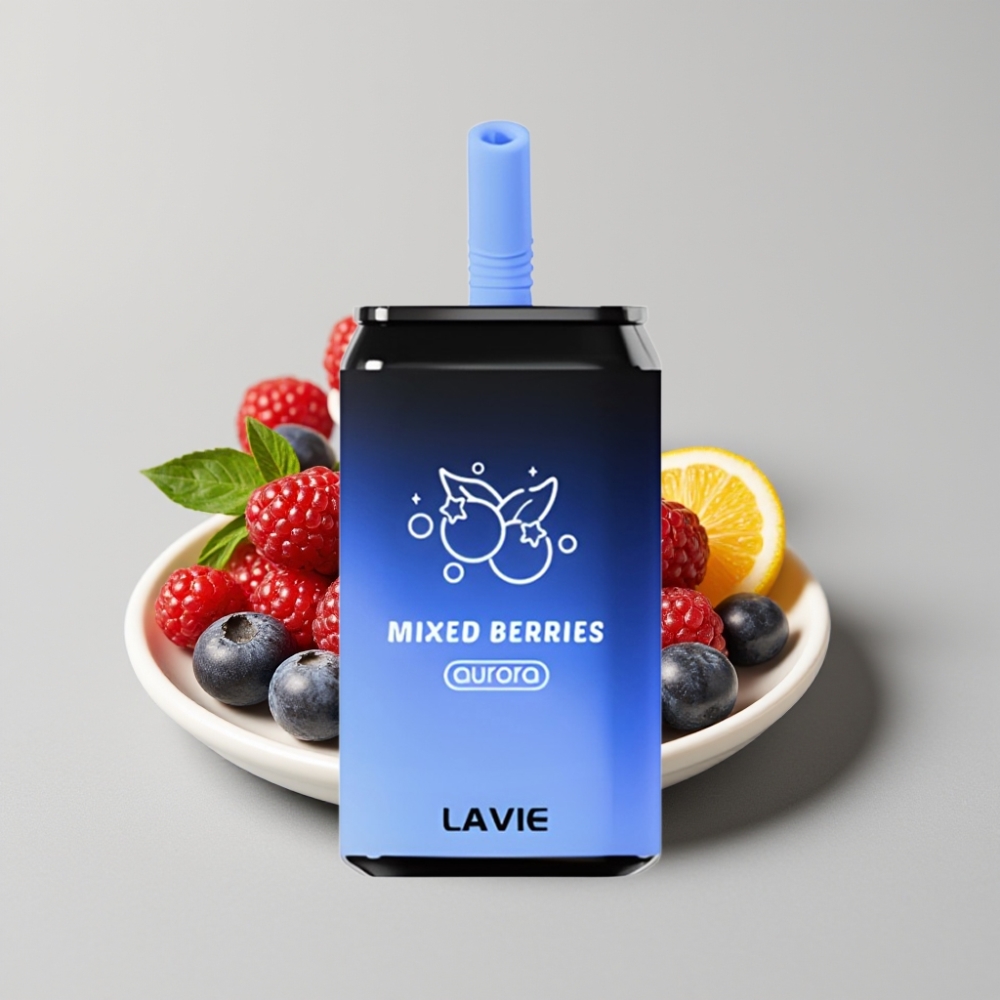 LAVIE Aurora 11000 Puffs Mixed Berries Disposable Vape with Type C Rechargeable