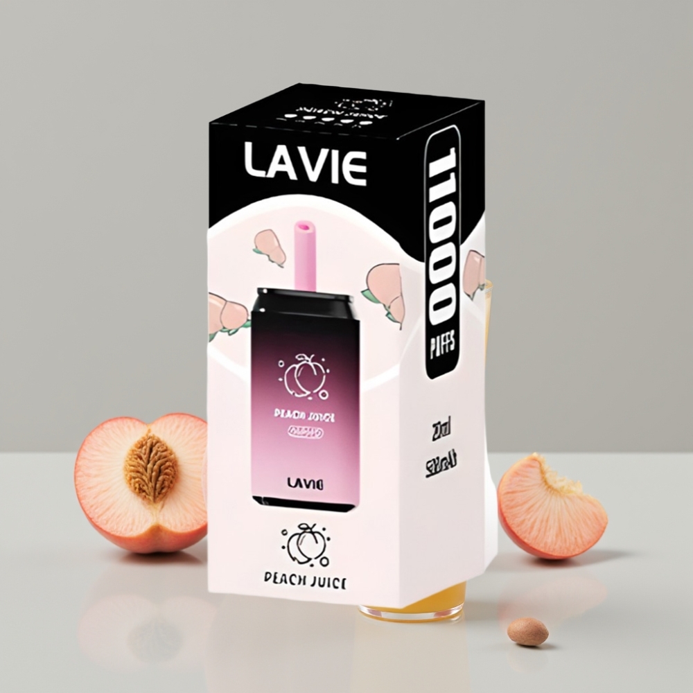 LAVIE Aurora 11000 Puffs Peach Juice Rechargeable 22ML