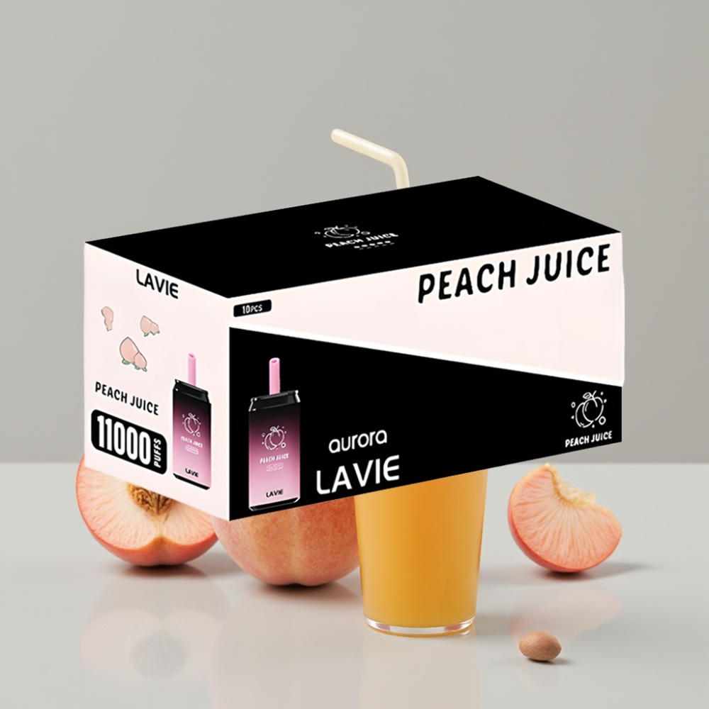 LAVIE Aurora 11000 Puffs Peach Juice Rechargeable 22ML