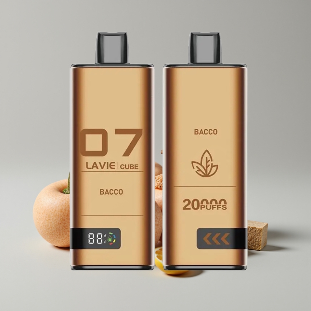 Lavie Cube 20000 Puffs Disposable Vape Bacco 28mL 5% Salt Nicotine