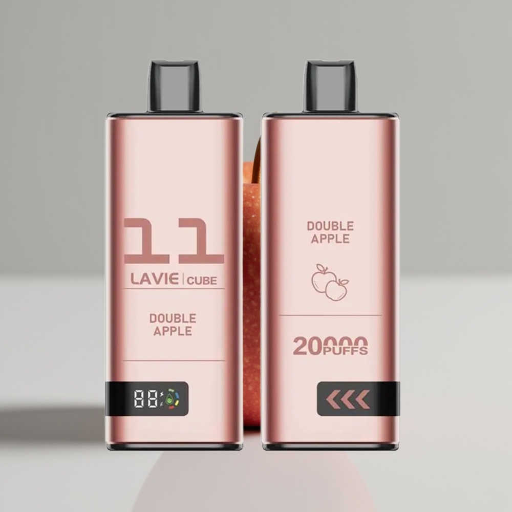 Lavie Cube Double Apple 20000 Puffs Disposable Vape 28ML 5% Salt Nicotine