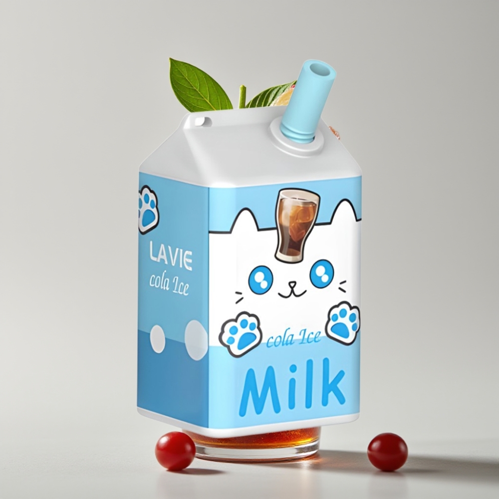 LAVIE Milk 7000 Puffs Disposable Vape Cola Ice 16ML Type C Rechargeable